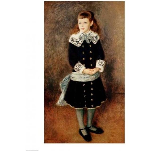 Marthe Berard 1879 Poster Print by Pierre-Auguste Renoir - 18 x 24 in.