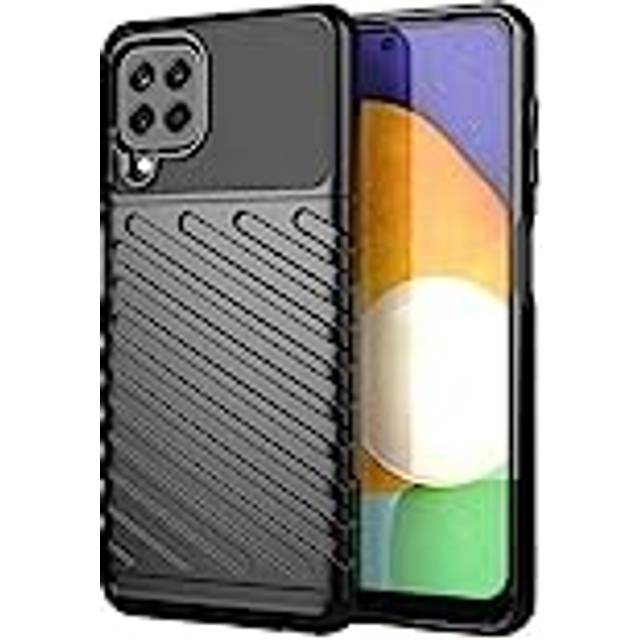 Thunder Flexible Mobilskal Galaxy A22 - Svart