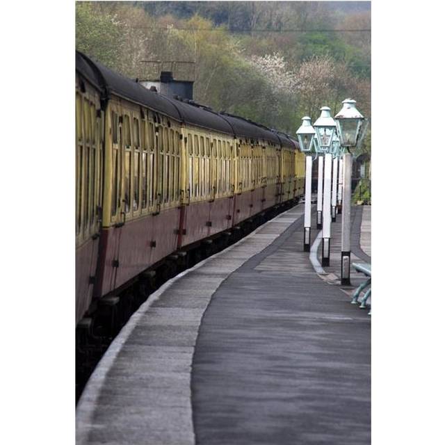 Train Station Grosmont North Yorkshire England Poster Print by John Short, 22 x 34 - Large