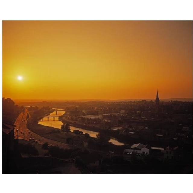 River Boyne Drogheda Co Louth Ireland Poster Print by The Irish Image Collection, 15 x 12