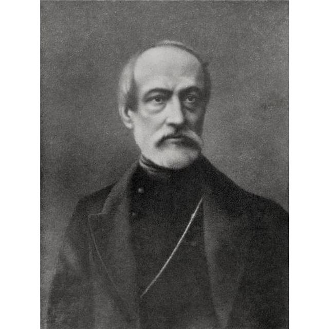 Giuseppe Mazzini 1805 to 1872. Italian Patriot Philosopher Freemason & Poster Print, 24 x 32