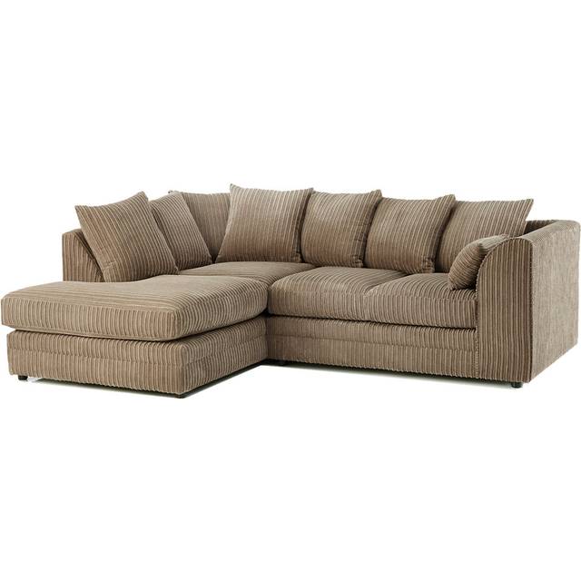 Duvernay Corner Sofa - Coffee (78cm H X 212cm W X 164cm D)