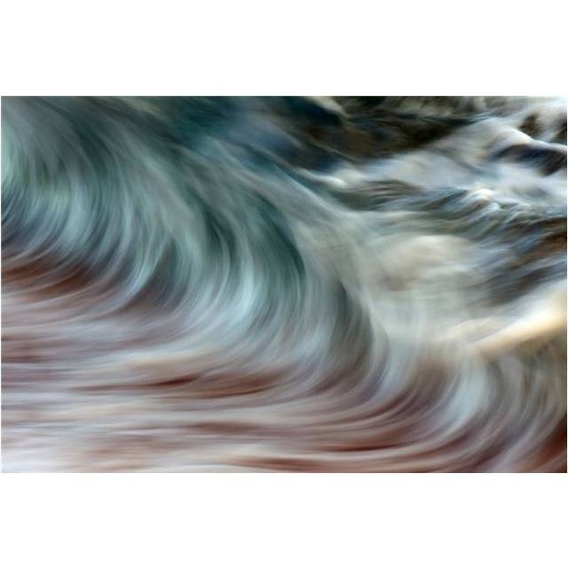 Ocean Wave Blurred by Motion - Hawaii United States of America Poster Print by Vince Cavataio, 19 x 12