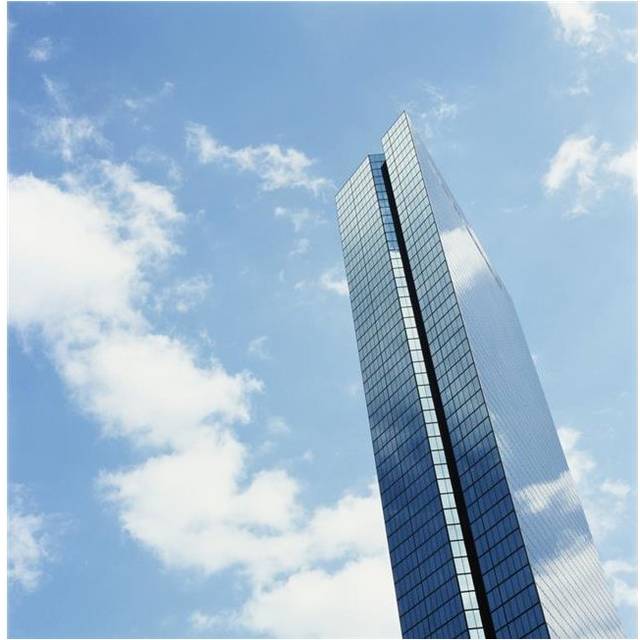 John Hancock Tower, Copley Square, Boston Poster Print, 15 x 15