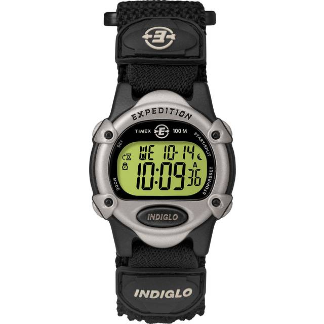 Timex Unisex T47852 Expedition Mid-Size Digital CAT Black Fast Wrap St