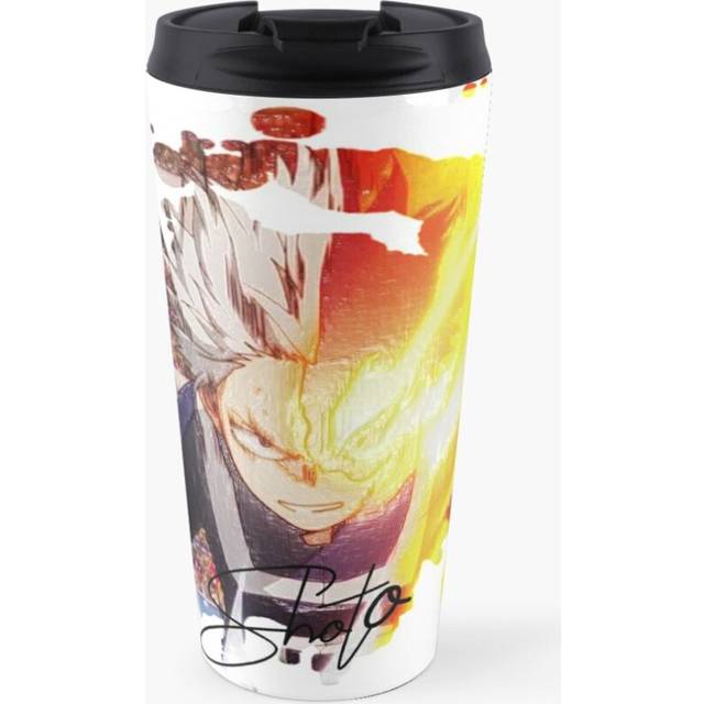 Insulated Travel Coffee Mug Half Hot half cold Shoto Stainless Steel Cup Tumbler 17oz