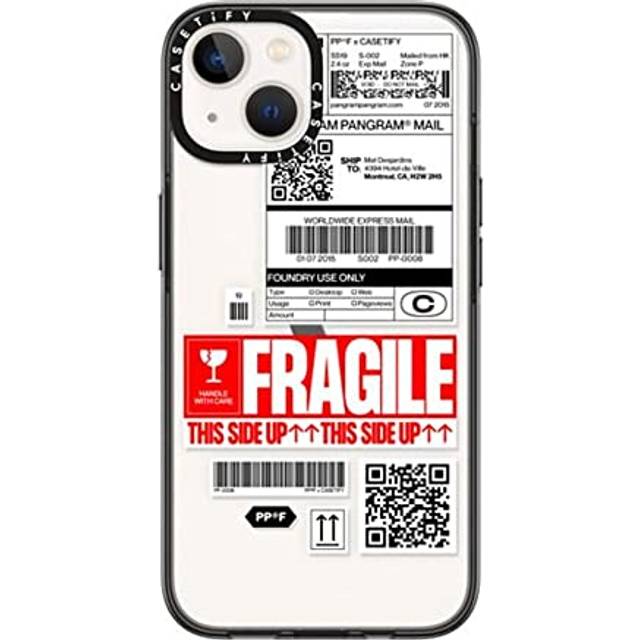 CASETiFY Compact iPhone 14 Case [2X Military Grade Drop Tested / 4ft Drop Protection] - PP-0008 - Clear Black