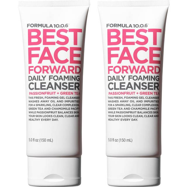 FORMULA 10.0.6 Best Face Forward Daily Foaming Cleanser  2 pack 10 fl oz. (00301)