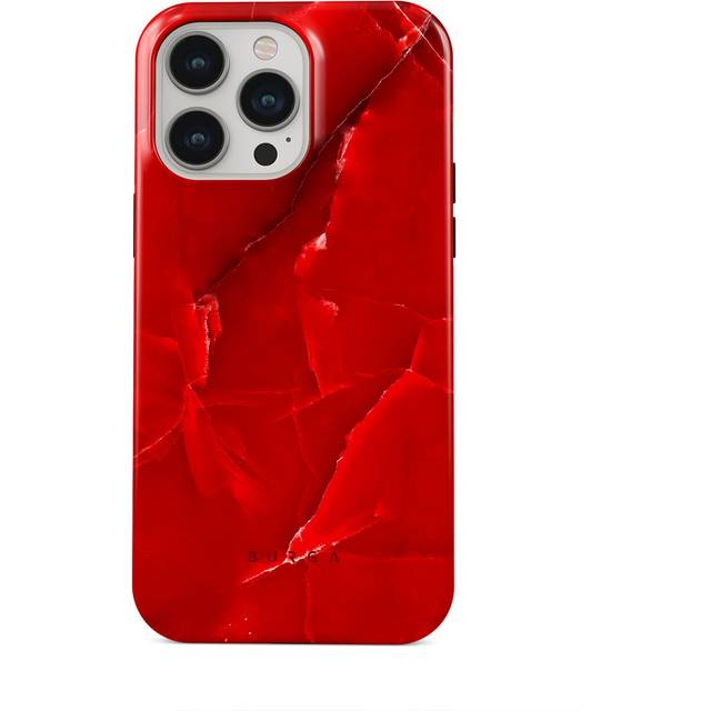 Wild Blaze - Red iPhone 14 Pro Max Case, Tough (MagSafe) / N/A