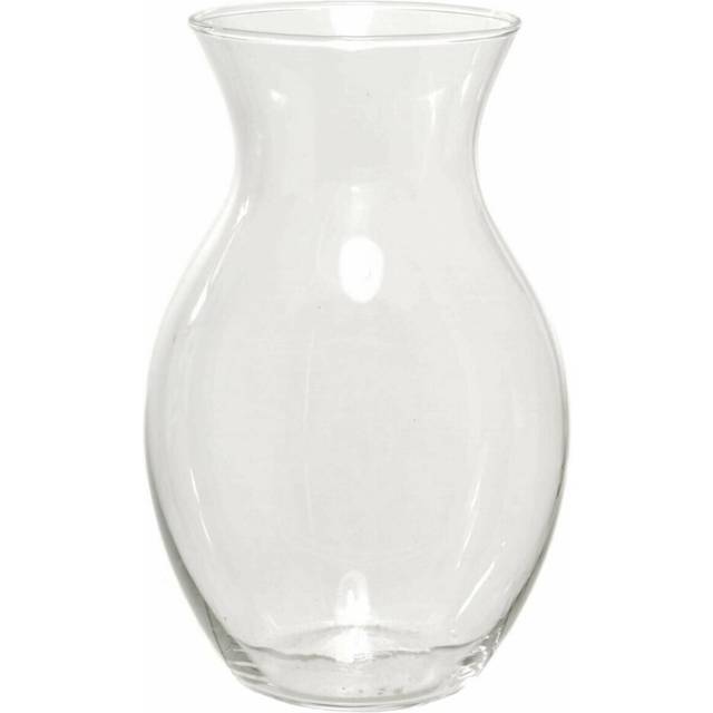 Clear Glass Vase - Astra Bud Vase Wedding Home Table Centrepiece 14.5cm