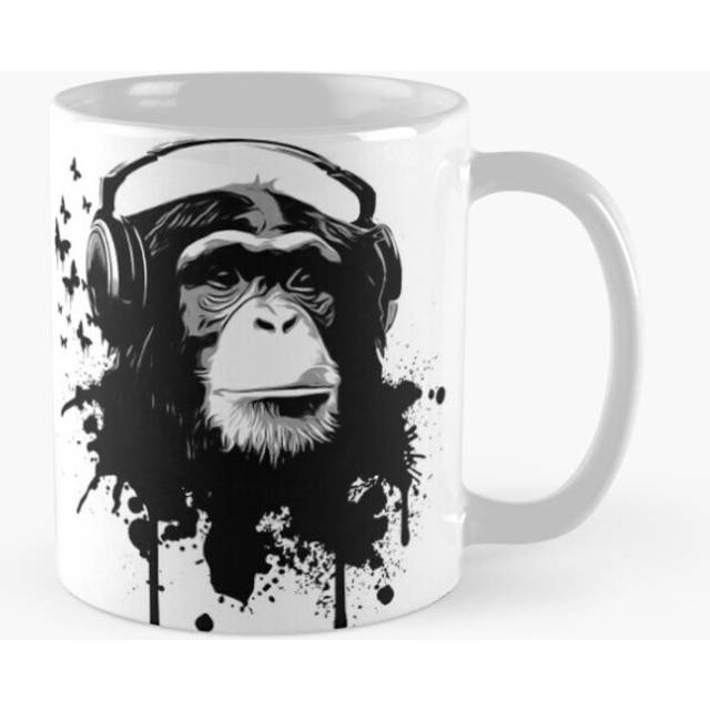 Mugs 11oz Monkey Business Coffee Ceramic Mug Funny Anniversary Novelty Christmas Gift