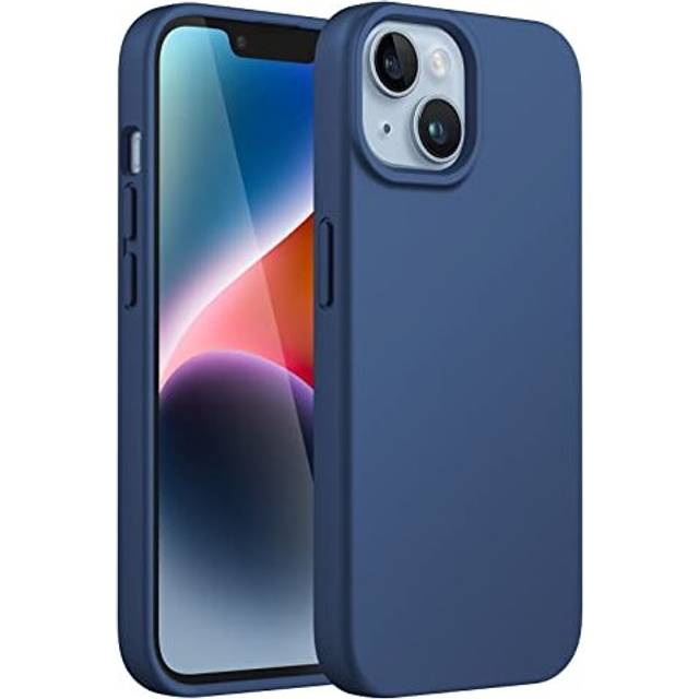JETech Silicone Case for iPhone 14 6.1-Inch  Silky-Soft Touch Full-Bod