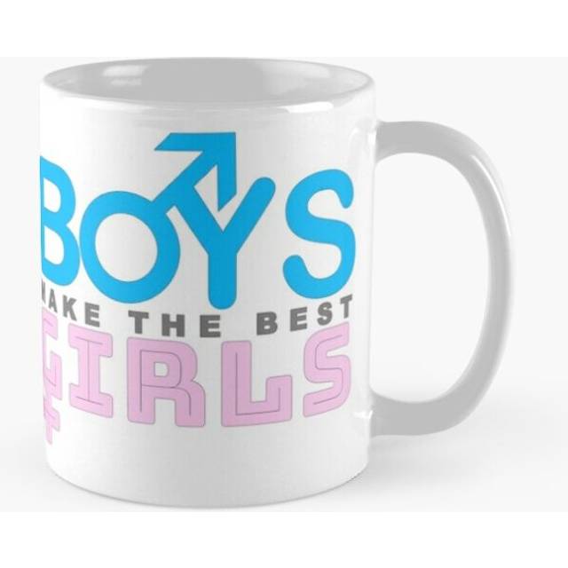 Mugs 11oz Boys Make The Best Girls Coffee Ceramic Mug Funny Anniversary Novelty Christmas Gift