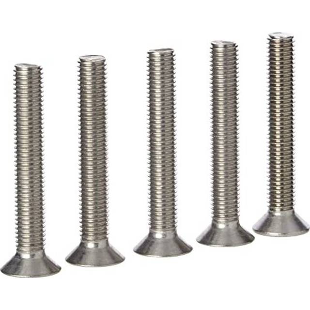 AHCA2 Stainless Steel Socket Countersunk Screw Allen Key Bolts M12 12mm x 80mm (Pack of 5)
