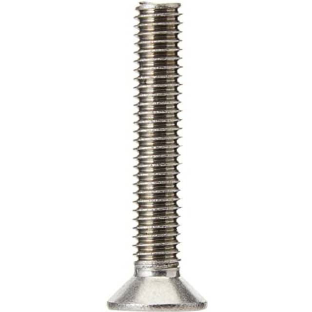 AHCA2 Stainless Steel Socket Countersunk Screw Allen Key Bolts M6 6mm x 35mm (Pack of 50)