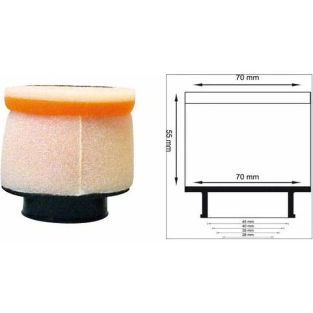 Twin Air Clamp-On Luftfilter