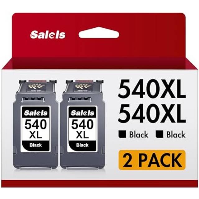PG-540XL Black Ink Cartridges 540 XL Compatible for Canon 540XL Black Ink Cartridges PG 540 XL PG540XL for Pixma MG3650 MG3650S MG3600 MG3550 MG4250