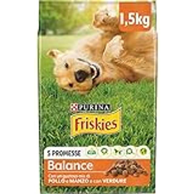 Purina Friskies Balance hundmat med kyckling och grönsaker, 6 förpackningar på 1,5 kg