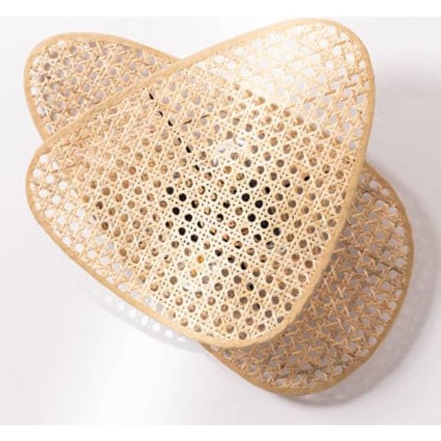 Rattan Wall Sconce Ruly Natural Sklum