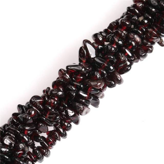 35mm Natural Garnet Gravel Gemstone Chips Beads for Jewelry Making Freeform Dark Red 34 JOE FOREMAN