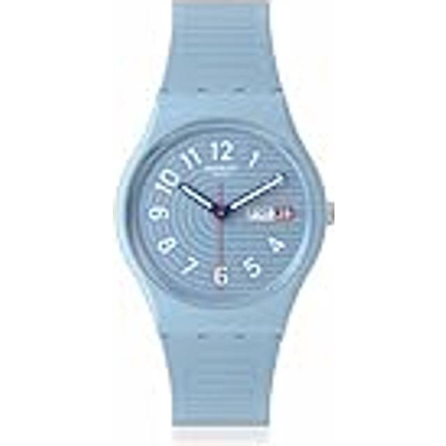Swatch Trendy Lines In The Sky Watch - BLUE