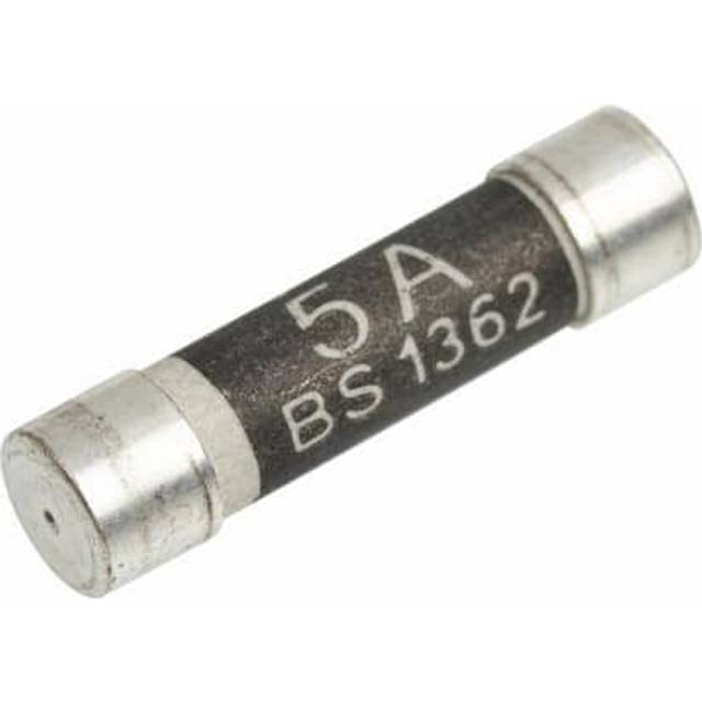 Maplin 5 Amp Plug Fuse BS1362 25.4 x 6.4mm - Pack of 10