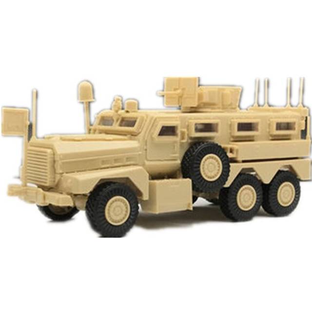 1/72 US Army Cougar American Modern 6x6 Mrap Vehicle Military Plastic Model Toys