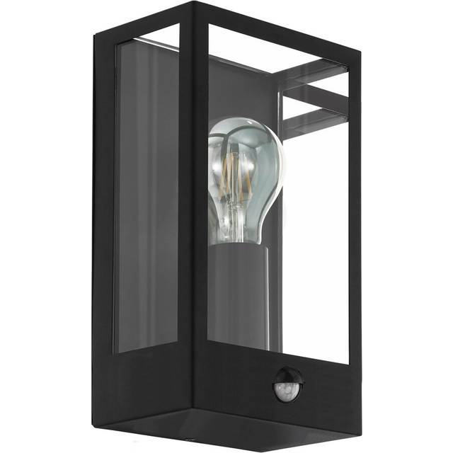 Luciano Black 30cm H Outdoor Flush Mount (29.5cm H X 12cm W X 18cm D)