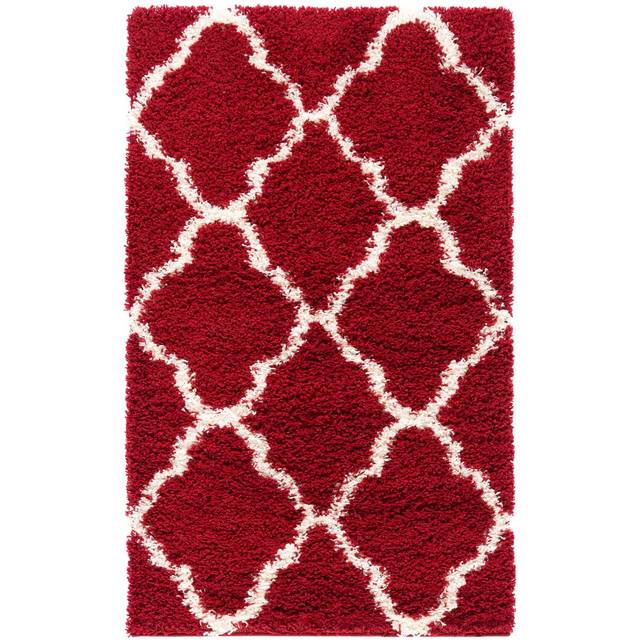 Atchison Power Loom Red/Ivory Rug - Red;Neutral (Rectangle 90 x 150cm)
