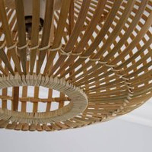 Abrielle Bamboo Easy Fit Pendant Shade - Natural