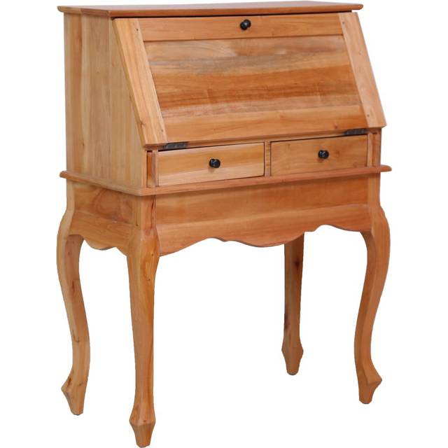Ophelia & Co. Albert Secretary Desk Natural 103cm H X 78cm W X 42cm D