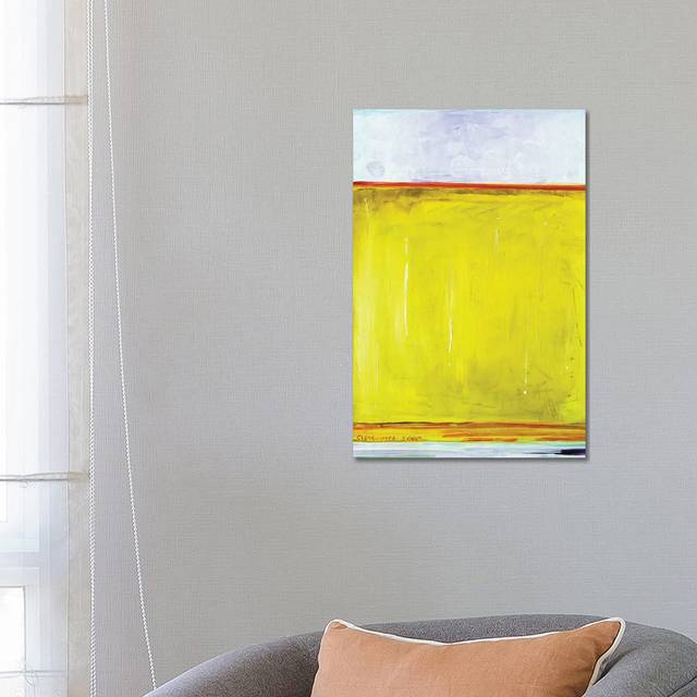 Rothko Pint by Scott Clendaniel - Wrapped Canvas Painting (66.04cm H x 45.72cm W x 3.81cm D)