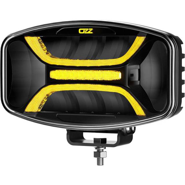 OZZ X01 P LED extraljus oval 245 mm svart
