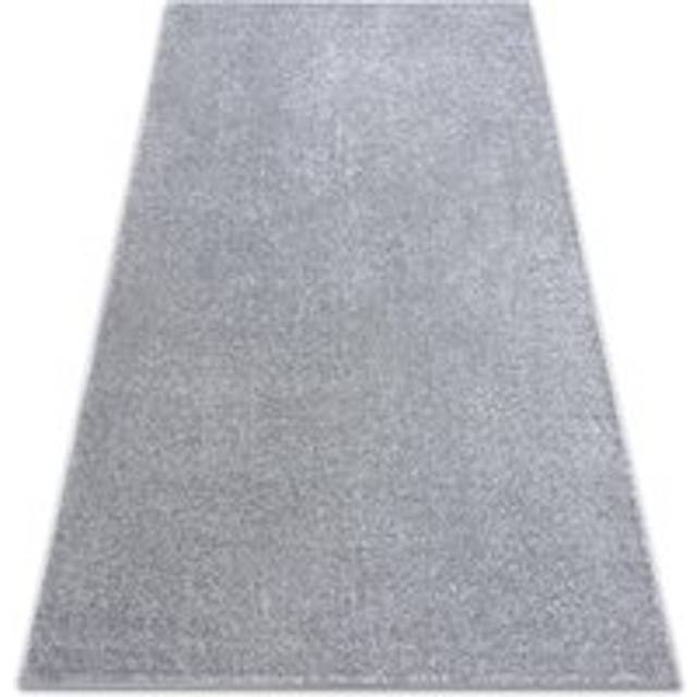 Matta SANTA FE, enkel, en färg, för rum, vardagsrum, sovrum, matta, silver, olika storlekar, 250x400 cm