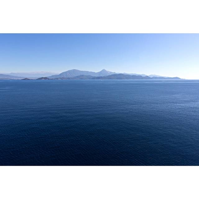 Mediterranean Sea by Dreamer Company - Wrapped Canvas Photograph (20cm H x 30cm W x 3.8cm D)