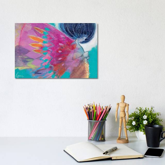 Prayer Beads by Kerri McCabe - Wrapped Canvas Painting (20.32cm H x 30.48cm W x 1.9cm D)