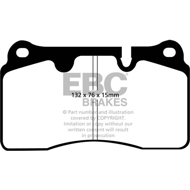 EBC Brakes Yellowstuff Performance Brake Pads - Front Pad Set - Brembo Calipers