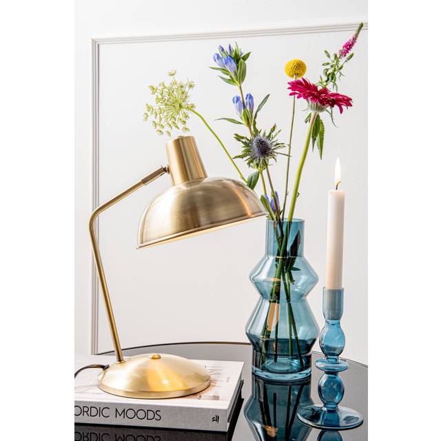 Table lamp with metal cover Leitmotiv Hood - Doré - 20x38 cm