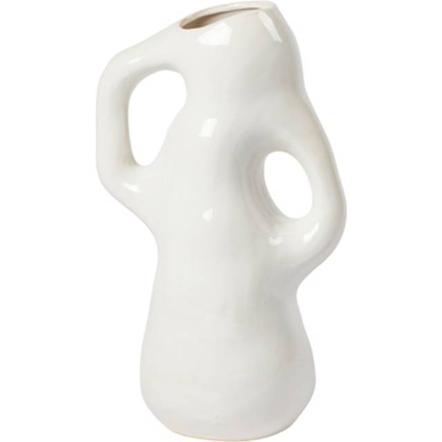 Broste Copenhagen Isolde vase 35 cm White