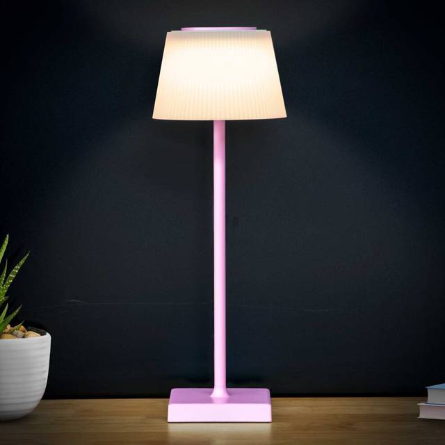 Sealey dh215 dellonda rechargeable table lamp for home office restaurant rgb col