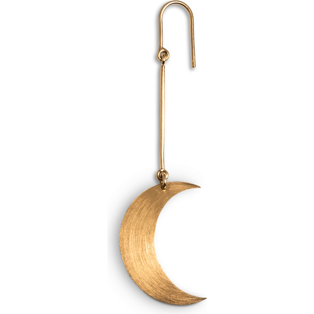 Jane Kønig Half Moon Ørering - Guld