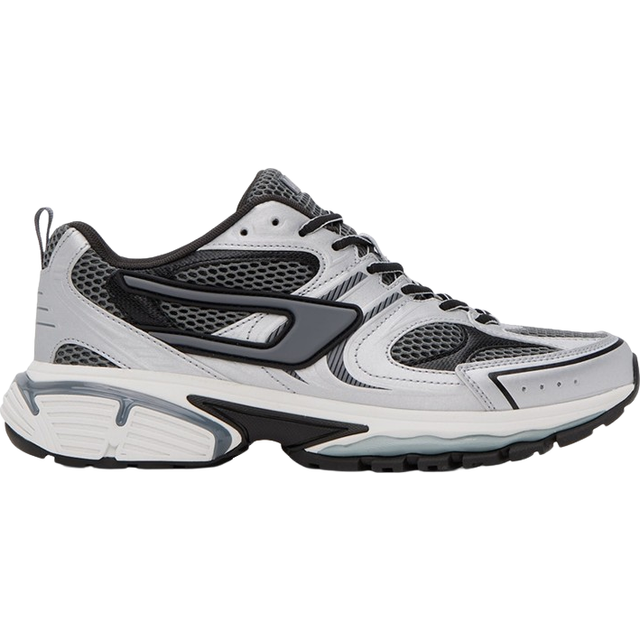 Diesel S-serendipity Pro-x1 Man Sneakers Grey Size 10.5 Polyester, Polyurethane
