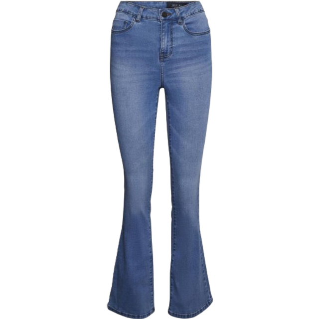 Noisy May NMSALLIE HW FLARE JEANS VI162LB FWD NOOS Jeans blue - W27L34