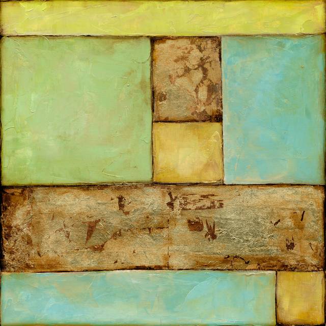 Stained Glass Window I - Wrapped Canvas Art Prints (122cm H x 122cm W x 3.8cm D)