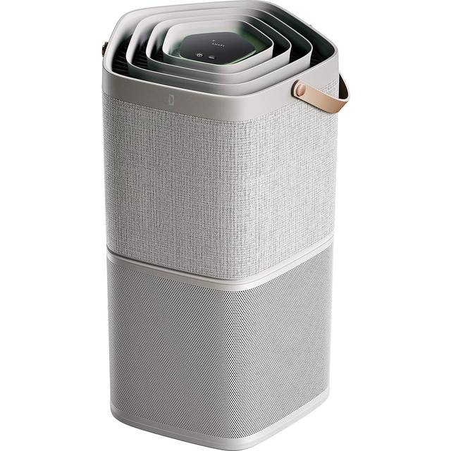 Electrolux Pure A9 Luftrenare PA91-404GY, Tyst luftrenare i modern design med fantastisk prestanda, Tyst med inbyggt WiFi, Wellbeing mobilapp, För rum upp till 92m², Renar inomhusluften i 5 steg, Grå