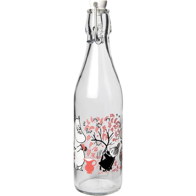 Muurla Mumin glasflaska 0,5 l Berries - Multi