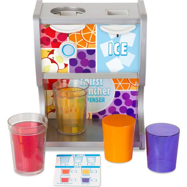 Melissa & Doug Juicemaskin | Träleksak för barn | Låtsaslek | Leksakskök |Barn leksaker | Montessori Leksaksmat | Aktivitetsleksak | Leksaker barn 3 år | Present till pojke och flicka