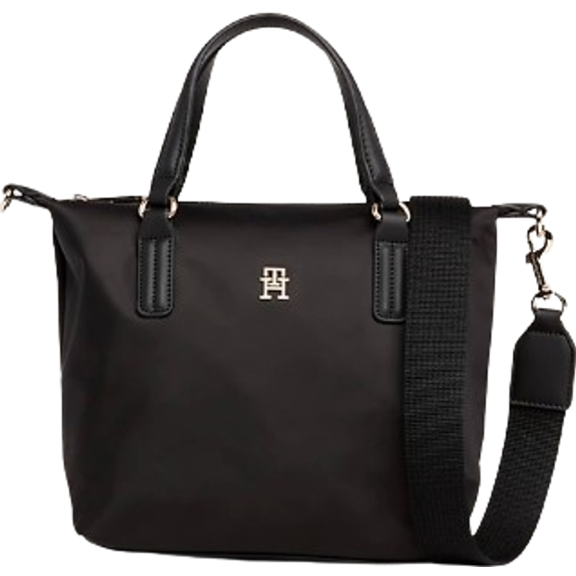 Small Shopping Bag, TH EMBLEM - Black - ONE SIZE