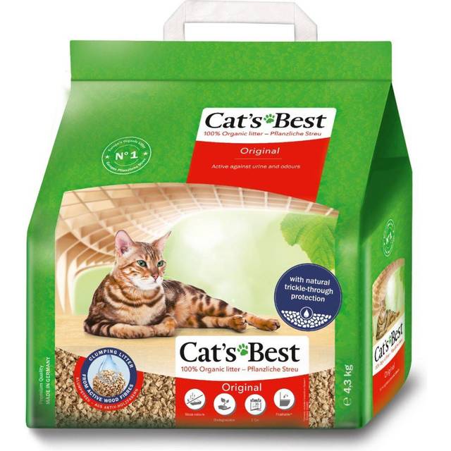 Cat's Best Original Clumping Cat Litter Green 10 L