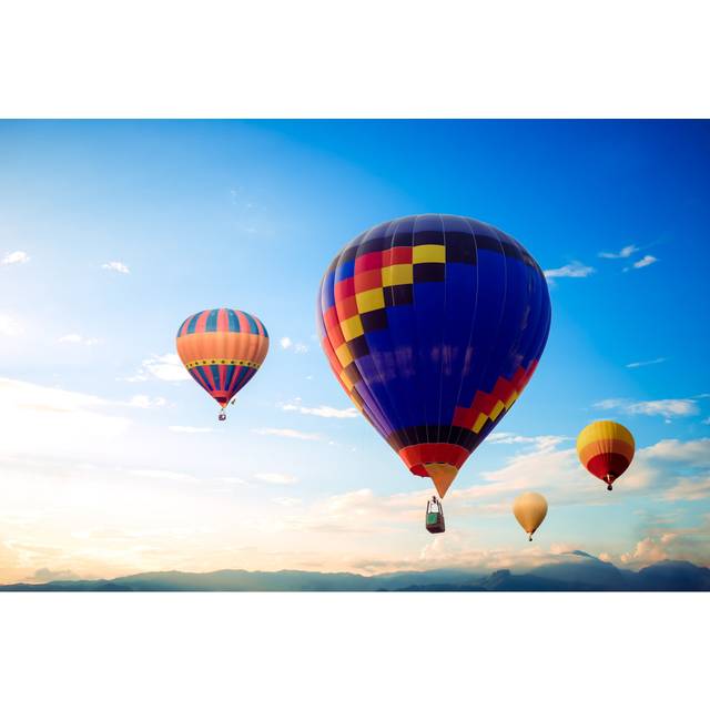 Balloon Carnival in Thailand by Jakkapan21 - Wrapped Canvas Photograph (20.32cm H x 30.48cm W)